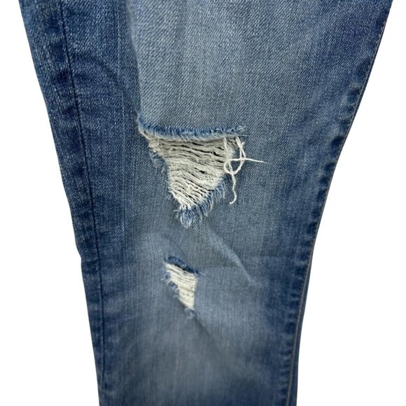 28 “ - 7 For All Mankind - The Original Bootcut Jeans - Distressed - Picture 5 of 7